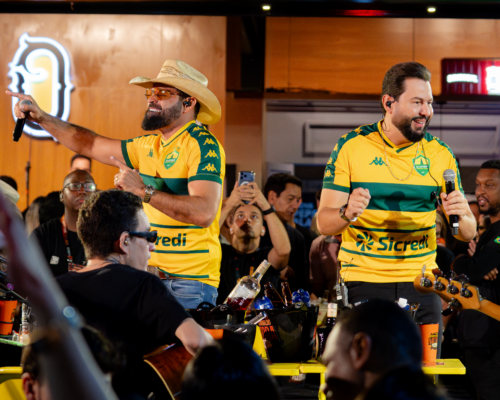 Diego & Arnaldo gravam DVD em praça de Rio Preto neste domingo!