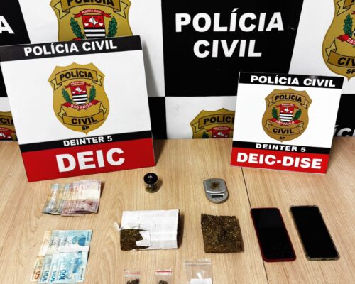 Polícia desarticula ponto de distribuição de drogas próximo a escola em Rio Preto. LEIA TUDO AQUI.